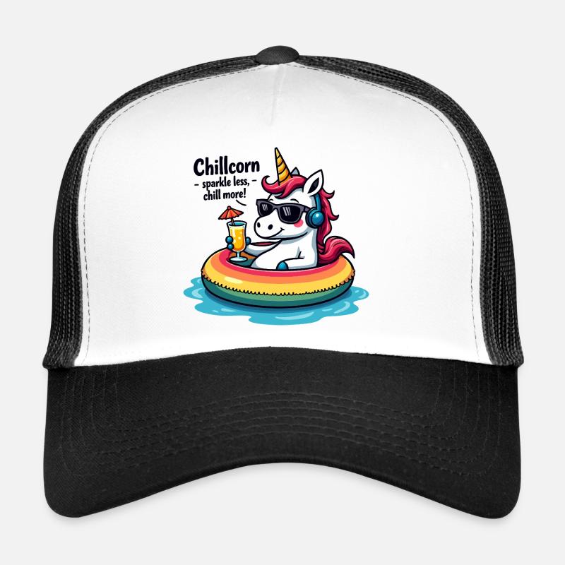 Chillcorn – scintiller moins, chiller plus Casquette trucker 