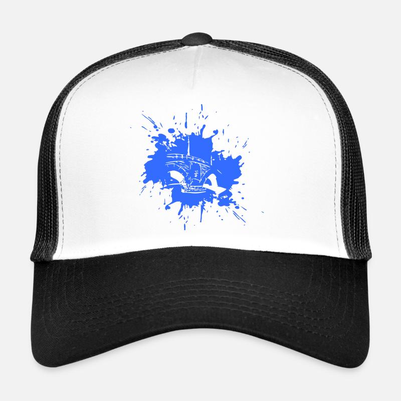 Bridge in a Splash > Vectorgraphic Trucker Cap