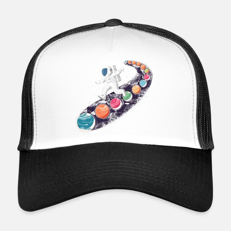 Conception d'astronautes d'aventure spatiale pour enfants Casquette trucker 