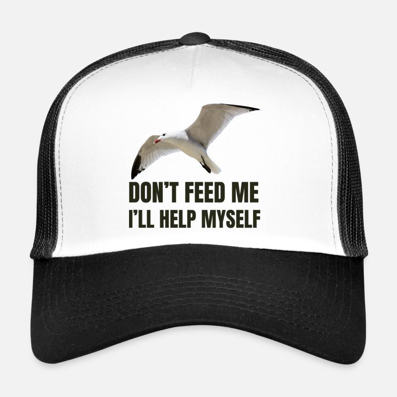 Seagull with Bold Statement Trucker Cap