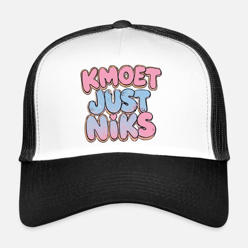 JE N'AI RIEN Esthétique de dessin animé Casquette trucker 