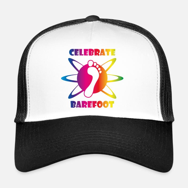 celebrate barefoot - barfuß feiern (iactive) Trucker Cap