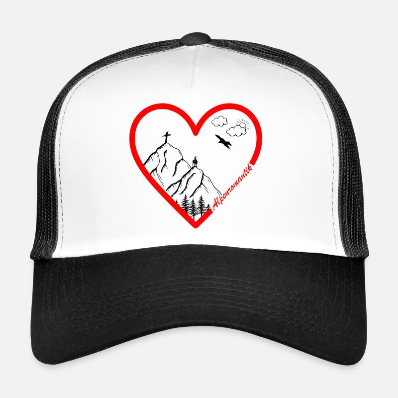 Romantisme alpin Casquette trucker 