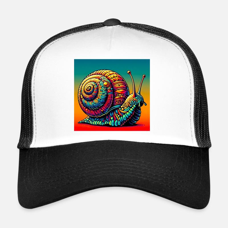 Escargot Casquette trucker 