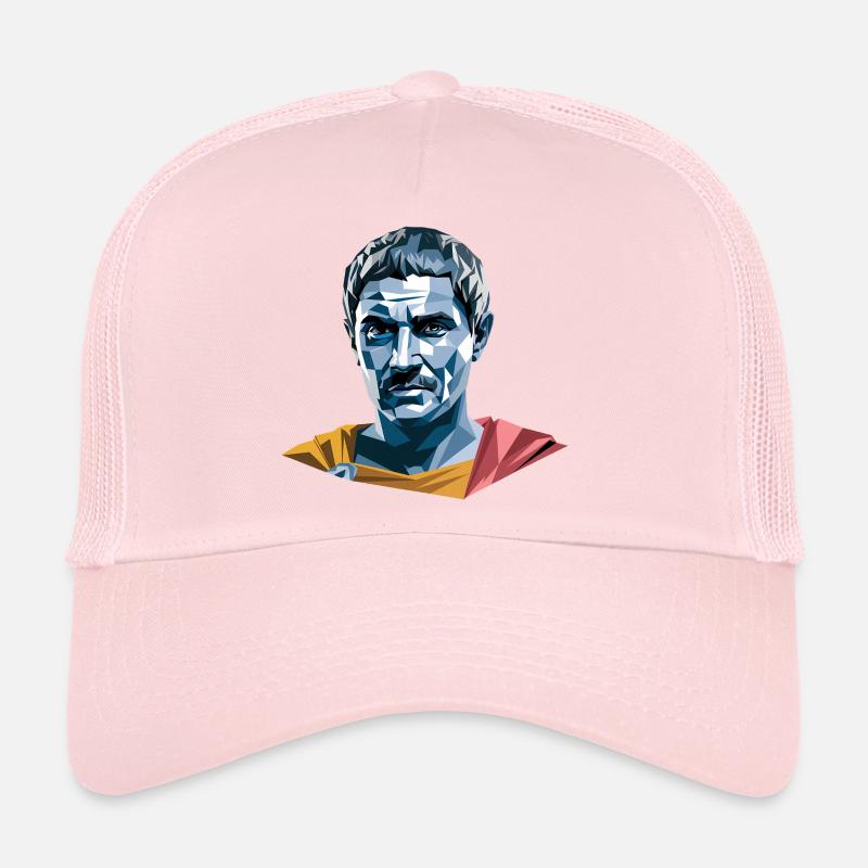 Caesar - Logo de l’histoire cool Casquette trucker 