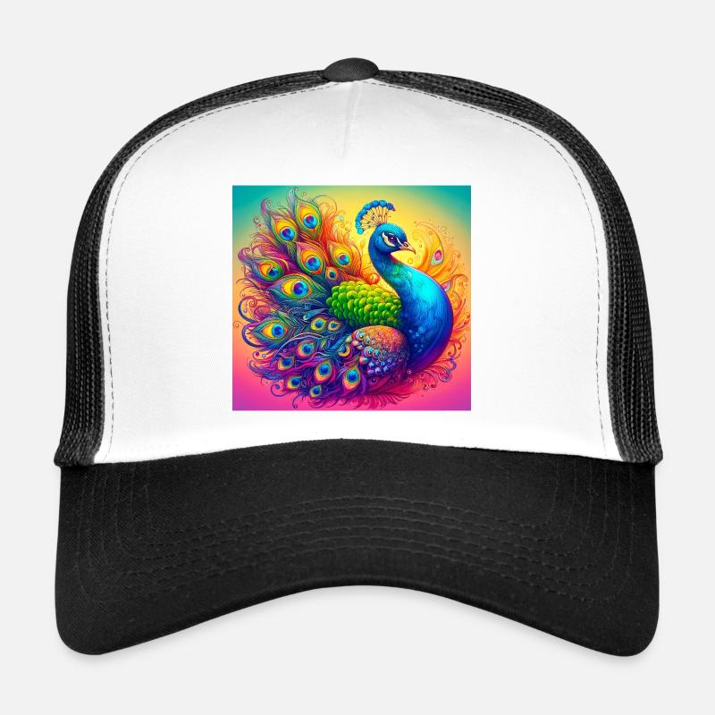 peacock Trucker Cap