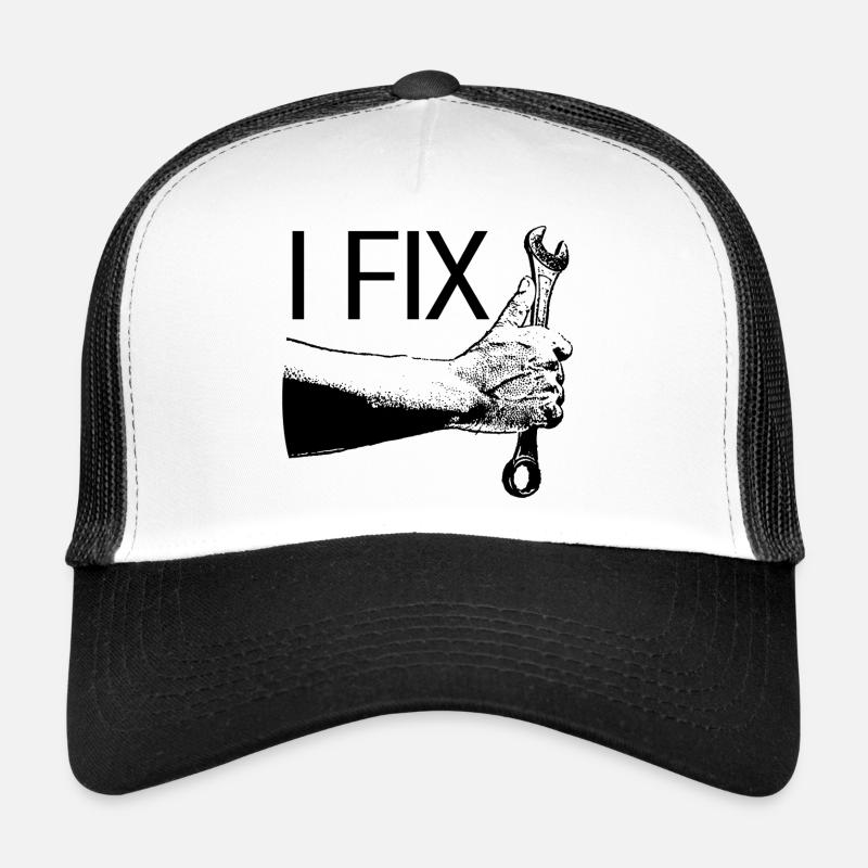 Craftsman with wrench Trucker Cap