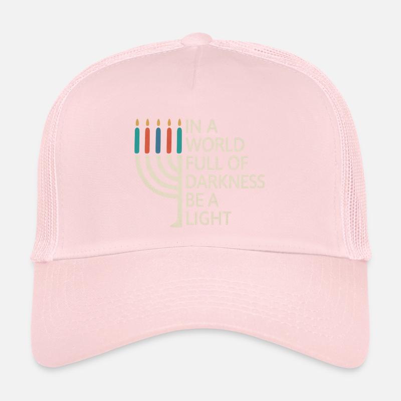 Be a Light Happy Hanukkah Trucker Cap