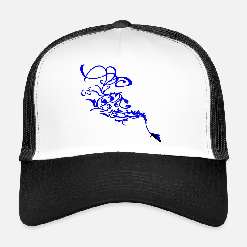 Ornement de snowboard Casquette trucker 