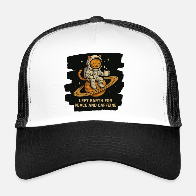 Funny Coffee Quotes Trucker Cap