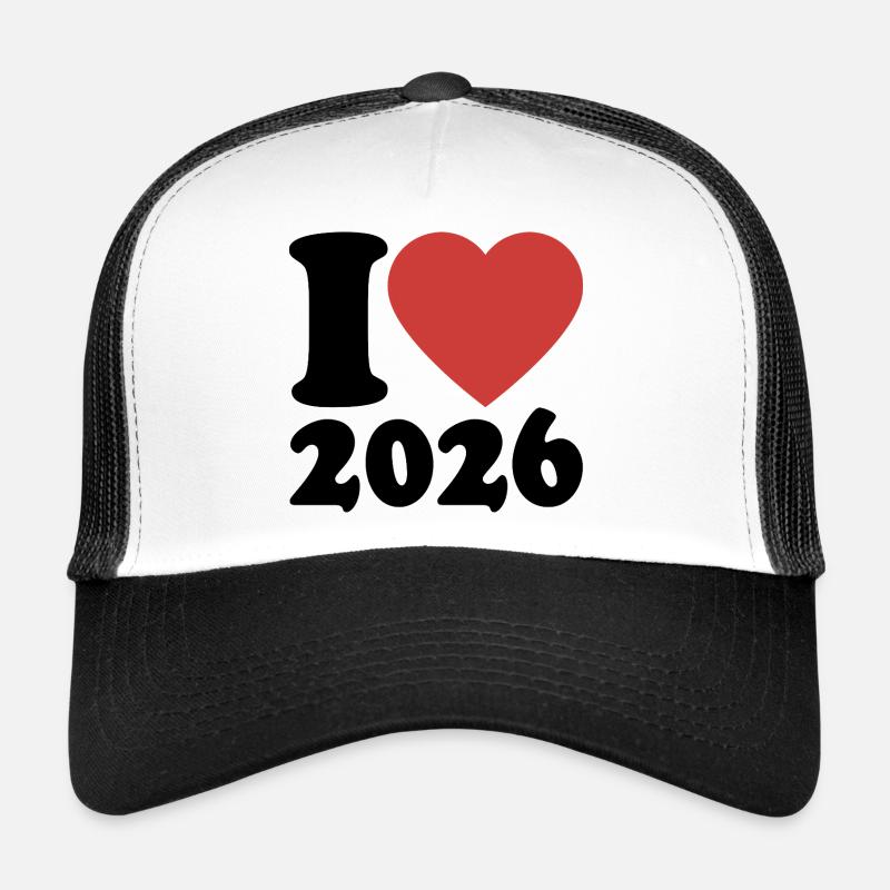 Bonne Année | J’adore 2026 Casquette trucker 