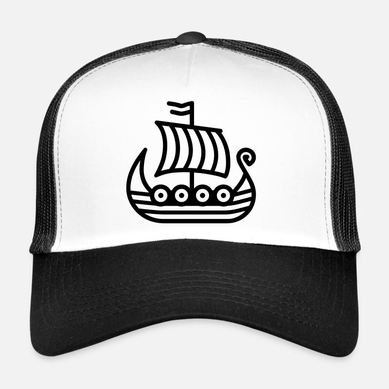Viking Ship Trucker Cap