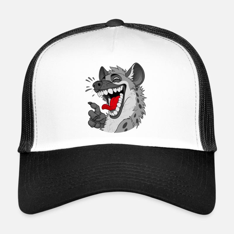 Hyène Rieuse Cartoon  Casquette trucker 