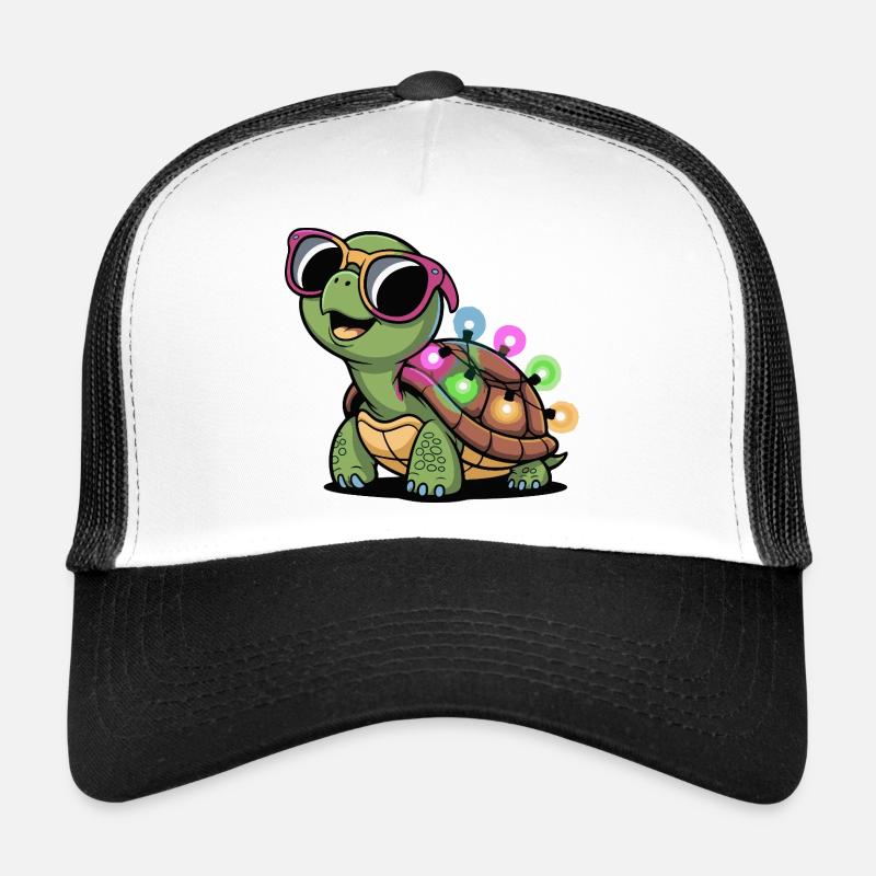 Lichtschein Turtle with sunglasses Trucker Cap