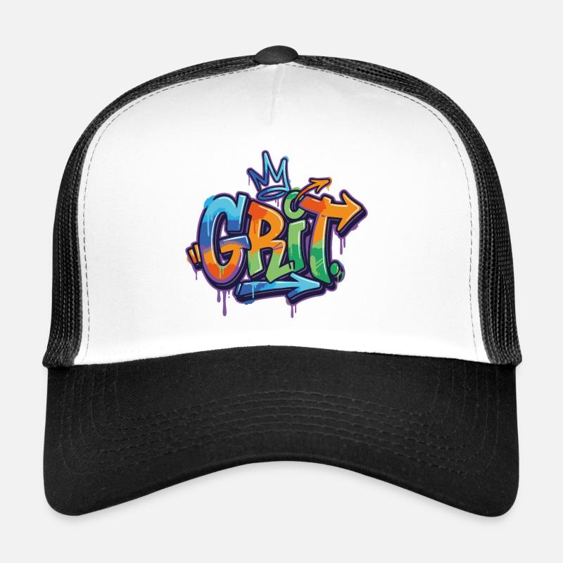 Motivation du graffiti de grain Casquette trucker 