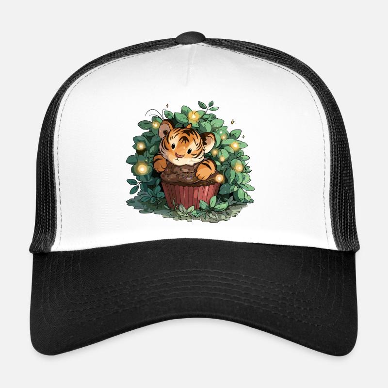 Cupcake câlin dans la jungle Casquette trucker 