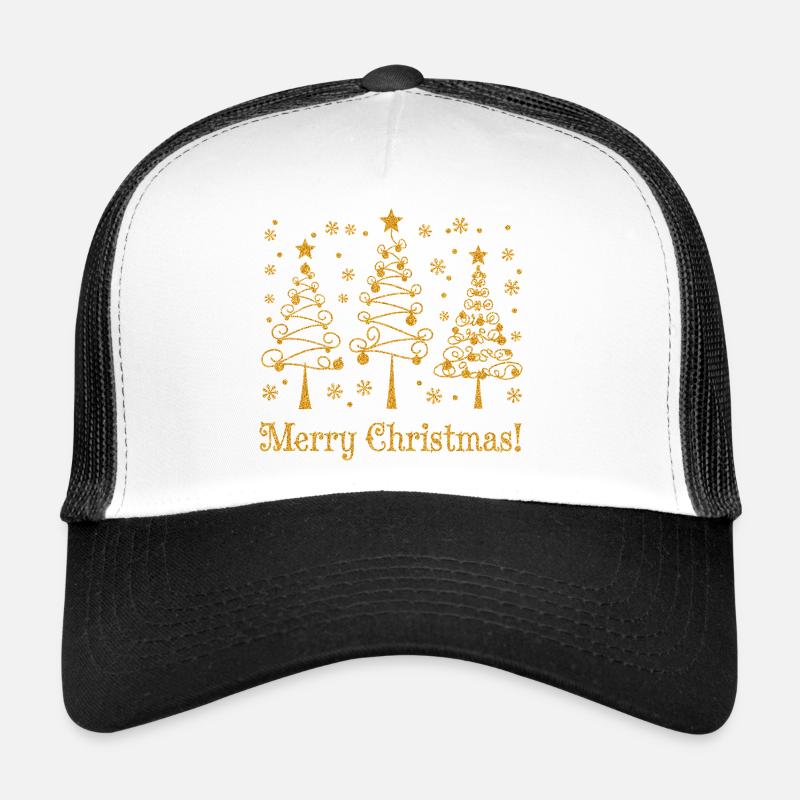 Sapin de Noël Joyeux sapin de Noël festif Casquette trucker 