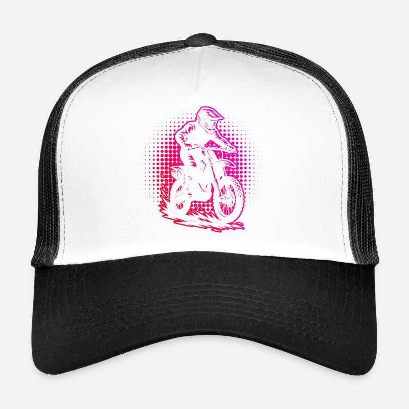 Déclaration directe sur le motocross Casquette trucker 