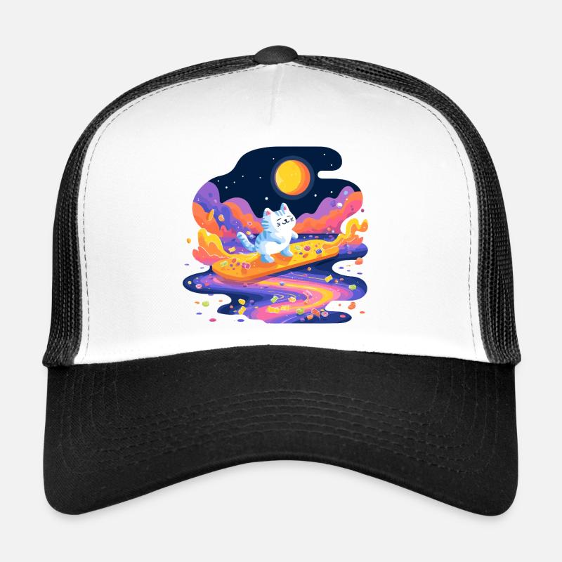 Cats on sugar stream Trucker Cap
