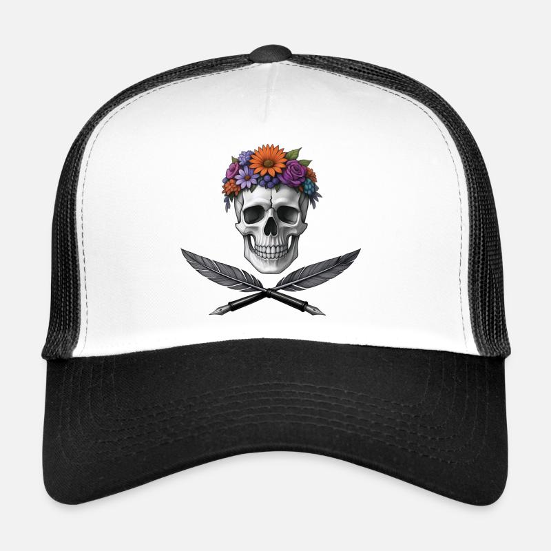 PIRATE POET - dark hell Trucker Cap