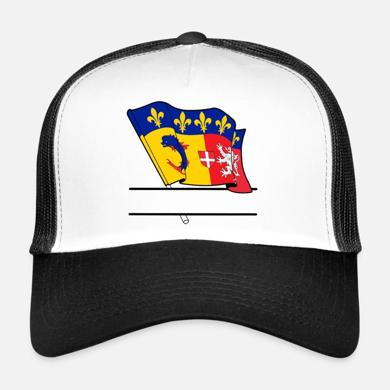 Espace texte Rhône-Alpes Casquette trucker 