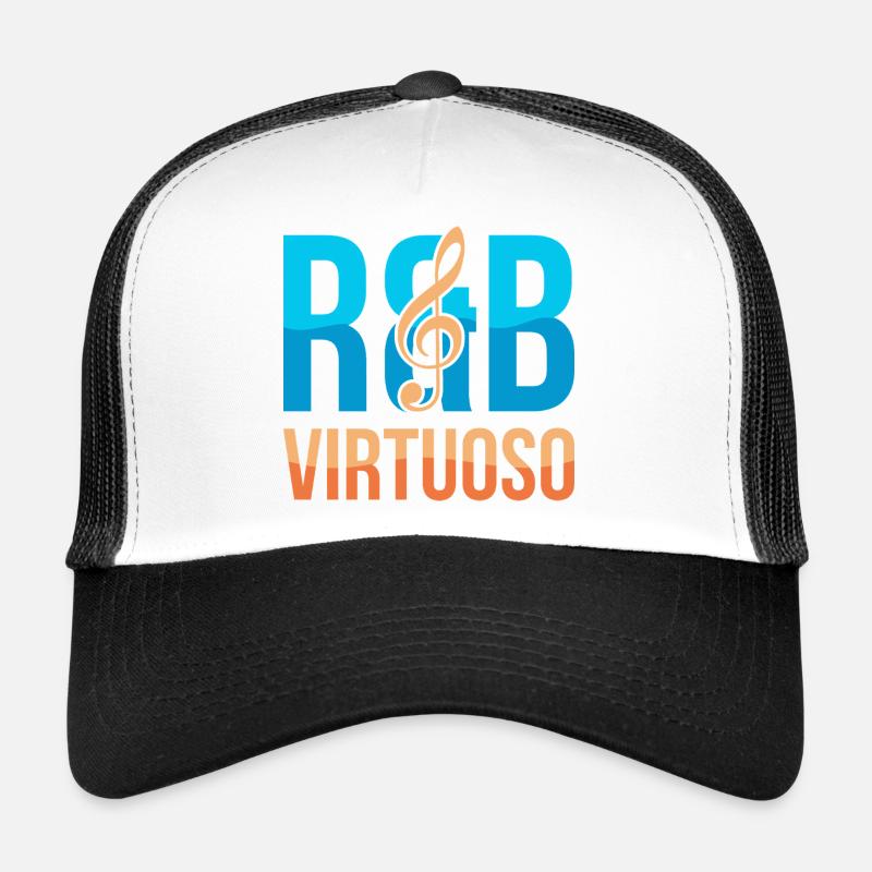 RnB Musikvirtuose E1 Deep Blue Trucker Cap