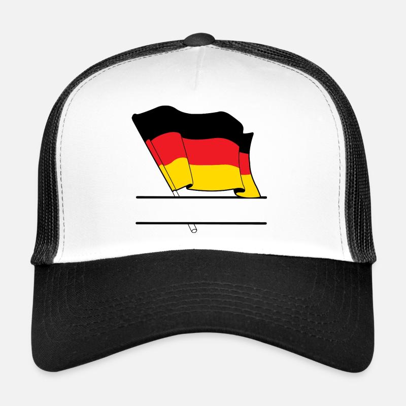 Germany Flag – Name Space Trucker Cap