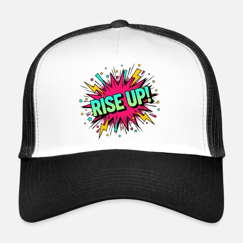 Lève-toi, explose, bande dessinée audacieuse Casquette trucker 