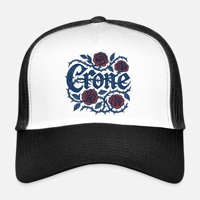 George Roses avec vignes épineuses Casquette trucker 