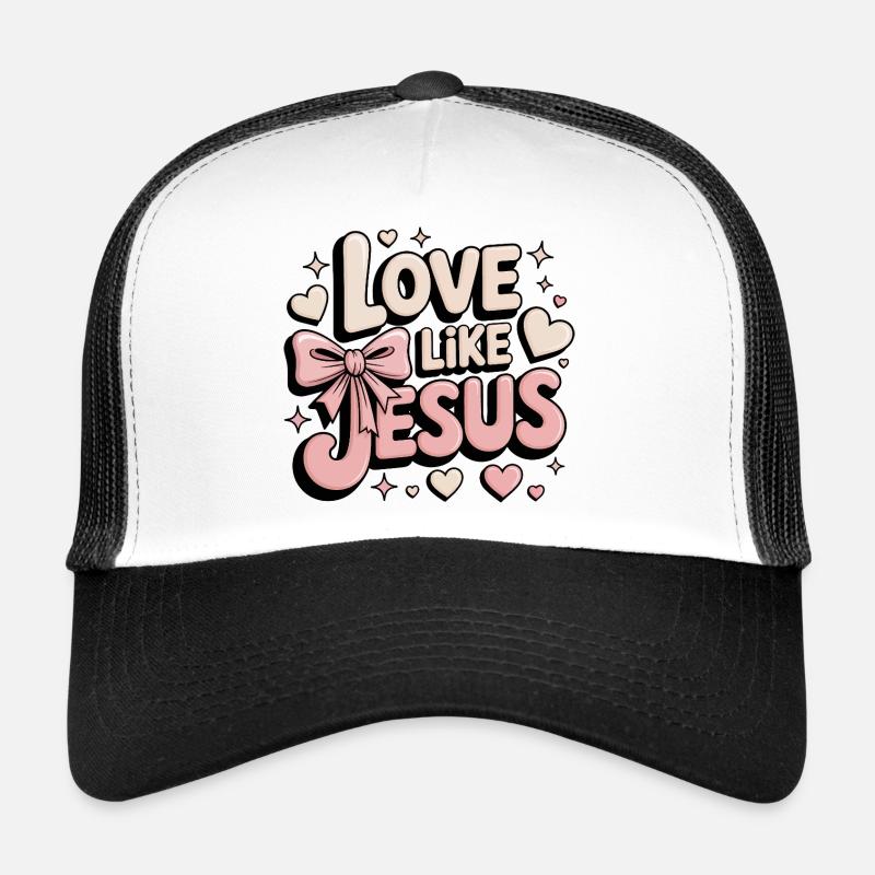 Aimez comme Jésus Casquette trucker 