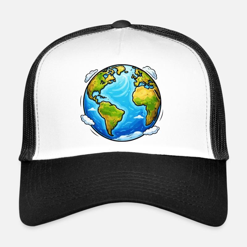 Planète Terre Casquette trucker 