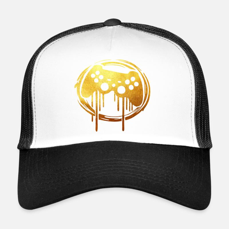 Gaming gold player Trucker Cap
