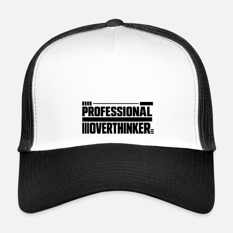 Introvertiert professional Overthinker Trucker Cap