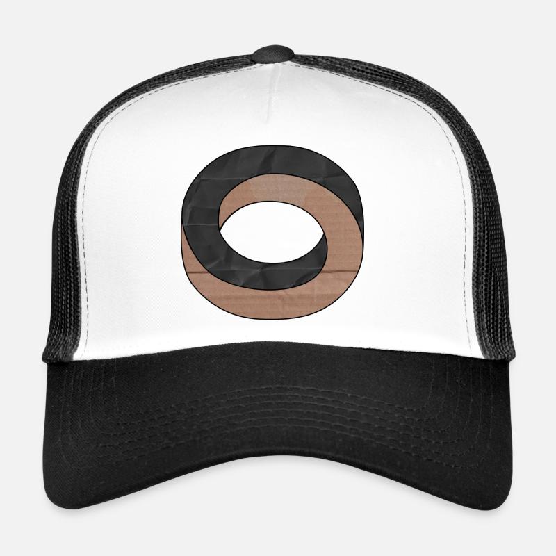 Optische Illusion Kreis Trucker Cap