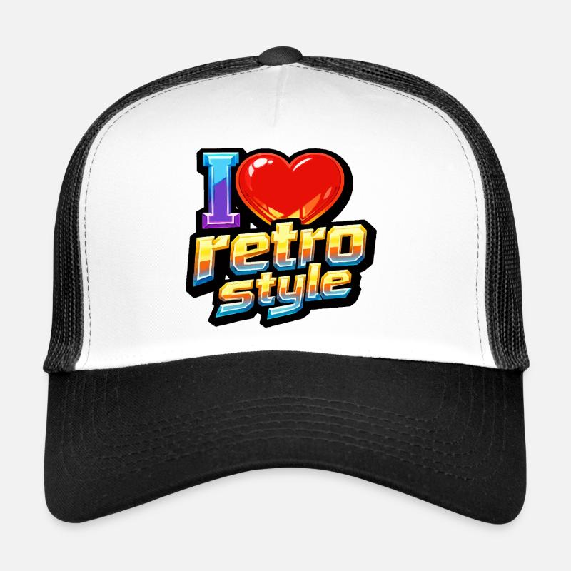 J’adore le style rétro Casquette trucker 