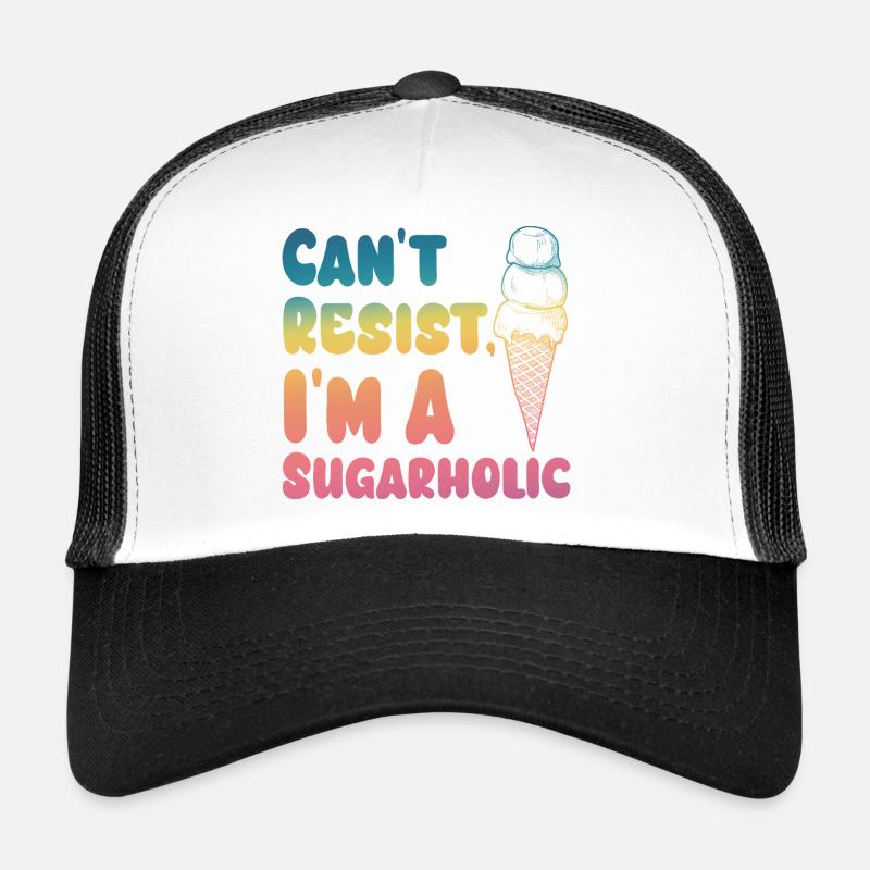 Kann dem Sugarholic Cream Gradient nicht widerstehen Trucker Cap