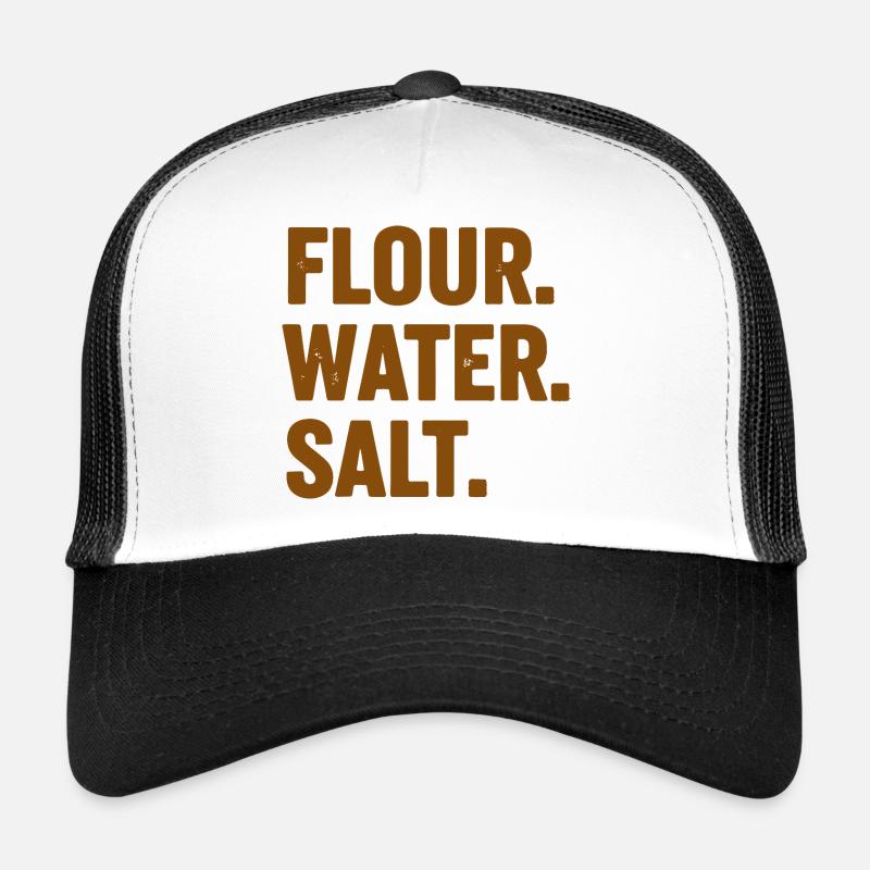 Pain au levain Baking Baking Pâtissier Farine Eau Sel Casquette trucker 