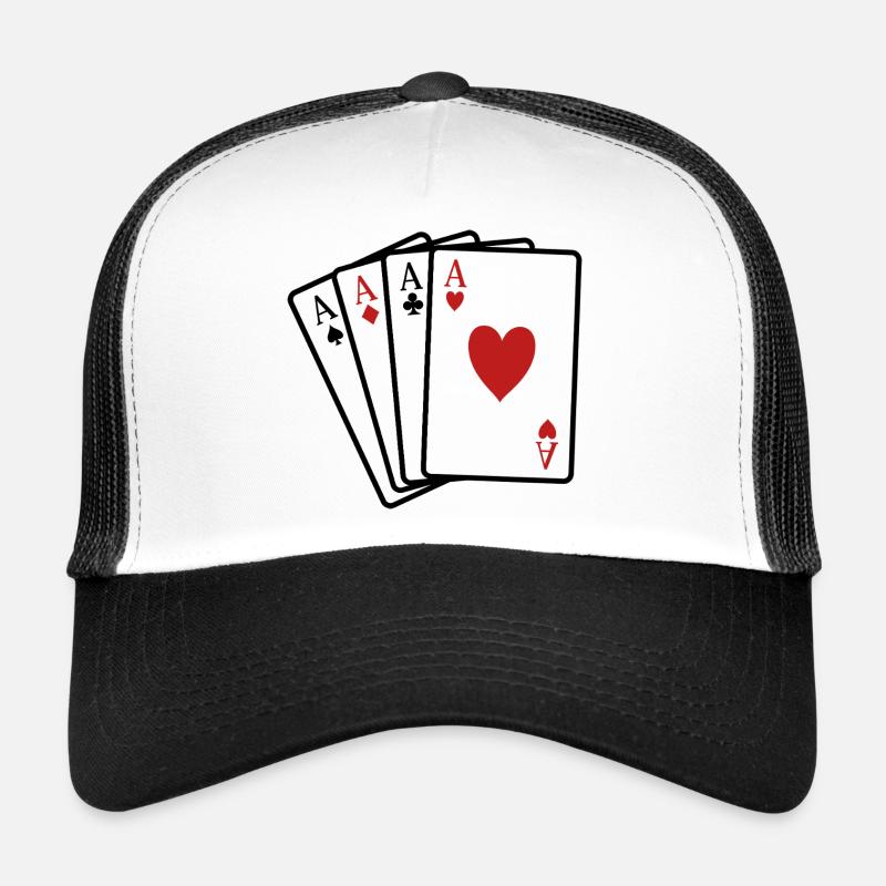 Pokerkarten Trucker Cap