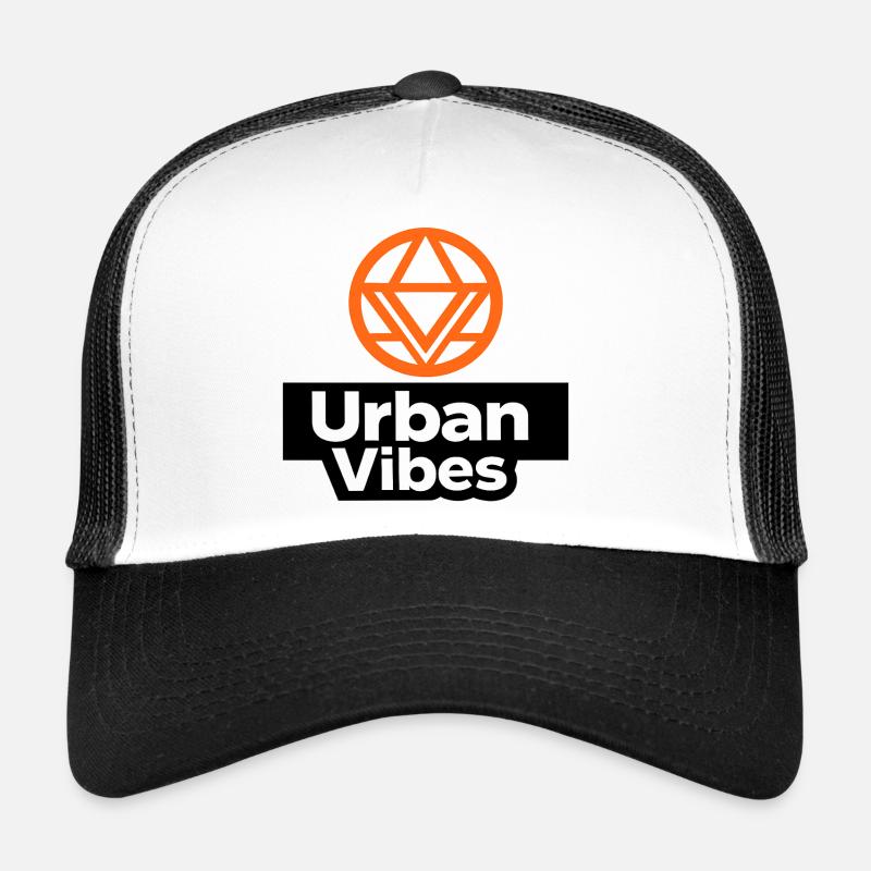 Geometric diamond in a circle – Urban Vibes Trucker Cap