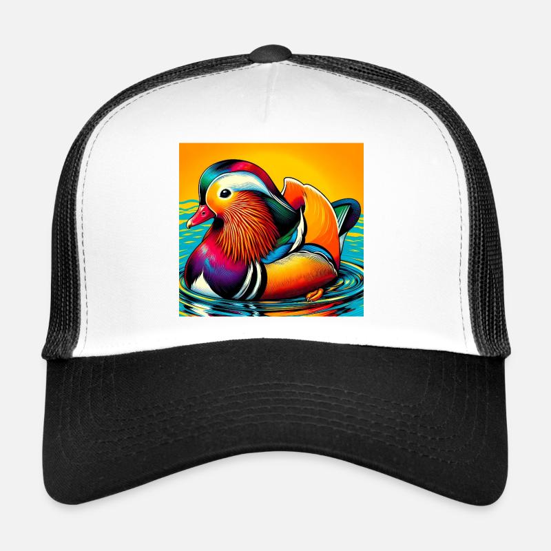 Mandarin duck Trucker Cap