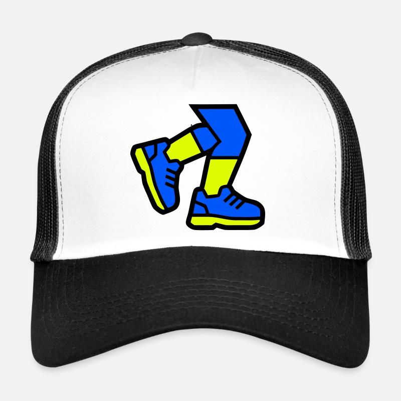 Dynamic Runner Legs Jogging Trucker Cap