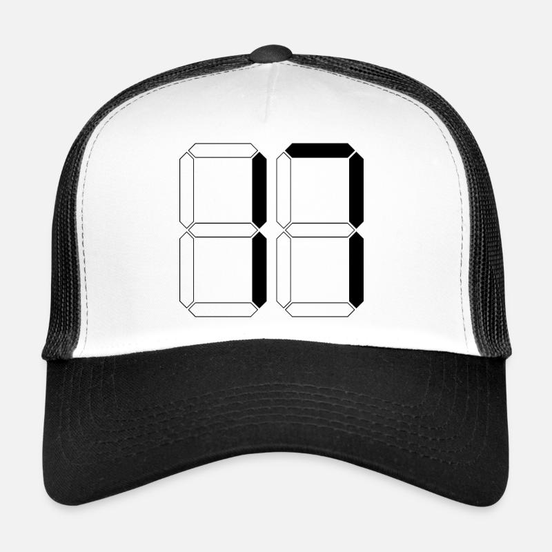 NUMÉRO 17 Cadeau d’anniversaire dix-sept numérique Casquette trucker 