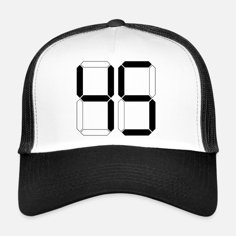 NUMMER 45 Fünfundvierzig Geschenk Digital Trucker Cap