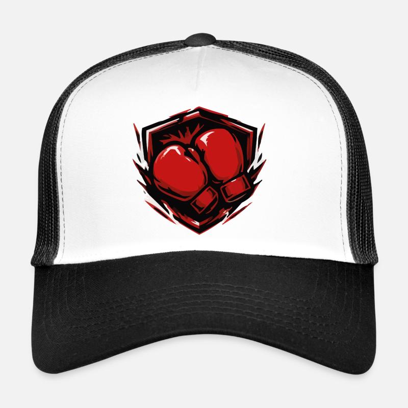 Boxen Boxhandschuhe Schild Trucker Cap