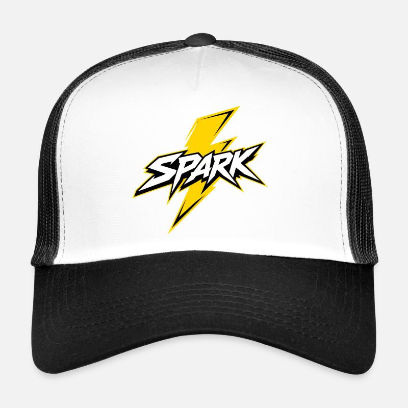 Logo de la bande dessinée Spark Blitz Casquette trucker 