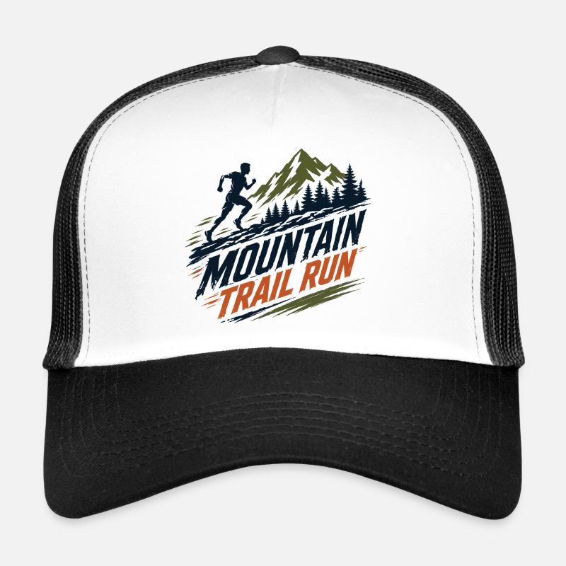 Mountain Trail Run Trucker Cap