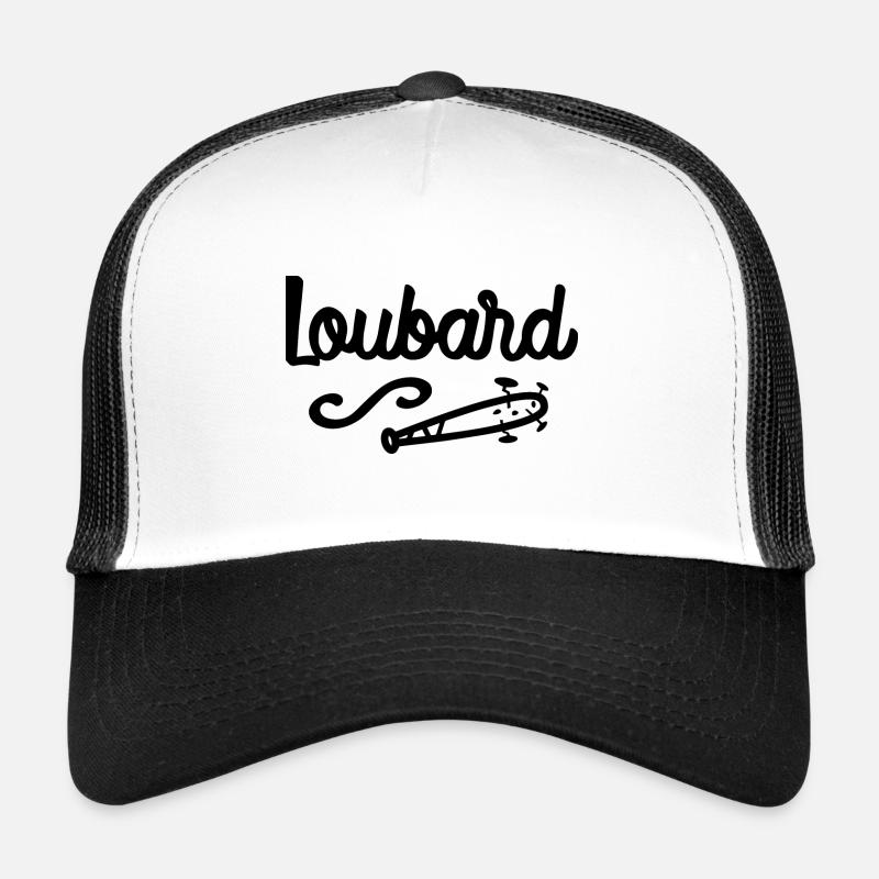 Yob - Trucker Cap - white/black