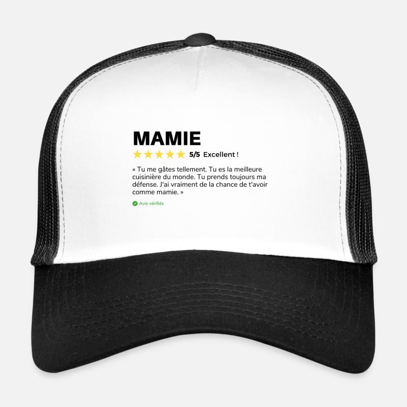 Avis client Mamie Casquette trucker 