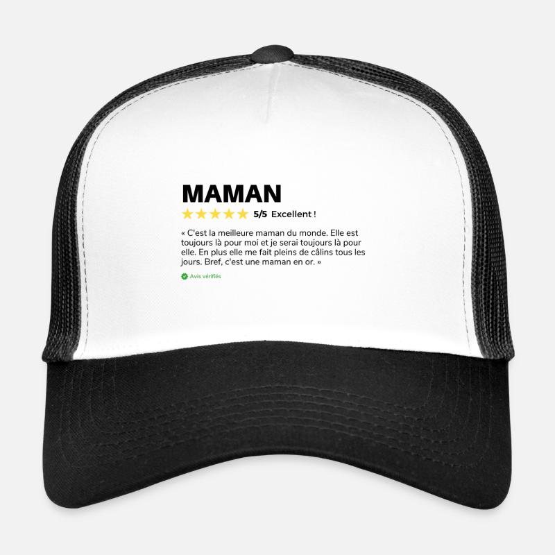 Avis client Maman Casquette trucker 
