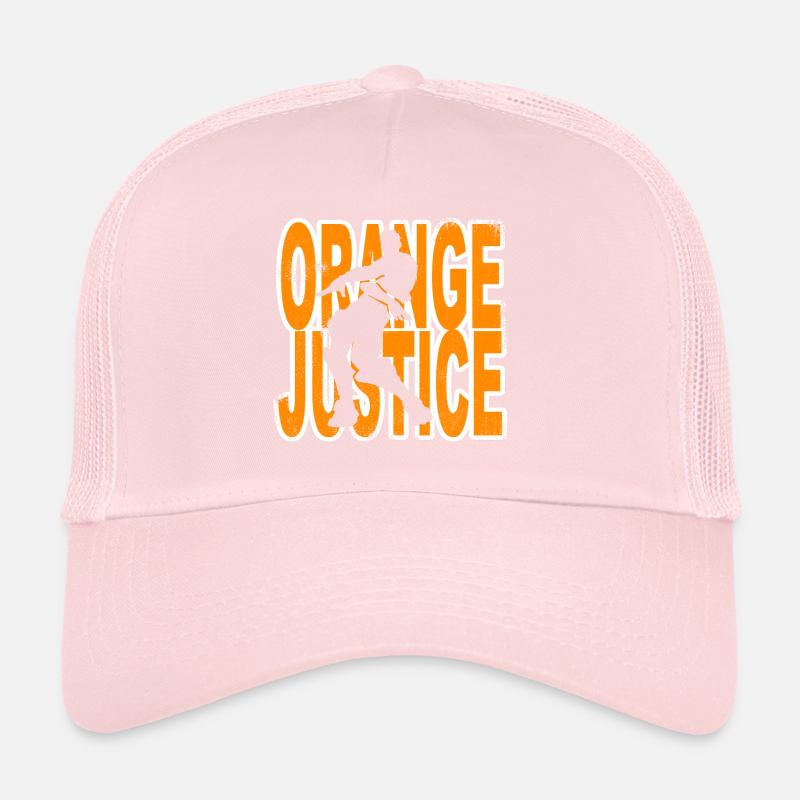 orange justice dance victory Casquette trucker 